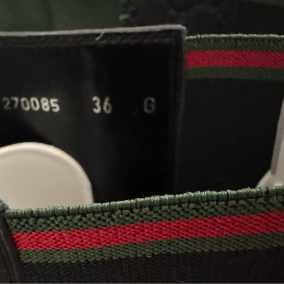 New* Gucci Everwhere GG black leather stretch boot! - Picture 9 of 9
